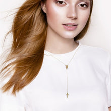 Indlæs billede til gallerivisning Halskæde med korsvedhæng