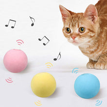 Indlæs billede til gallerivisning Gravity Barking Cat Toy Ball
