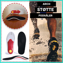 Indlæs billede til gallerivisning Fodindlæg til støtte for fodsøjler