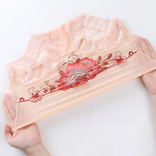 Indlæs billede til gallerivisning Højtaljede blondebroderi trusser