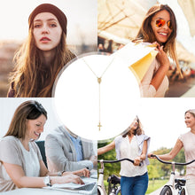 Indlæs billede til gallerivisning Halskæde med korsvedhæng