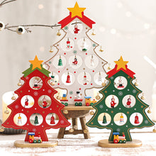 Indlæs billede til gallerivisning DIY Wooden Mini Christmas Tree Set