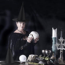 Indlæs billede til gallerivisning Halloweenfest kostumetilbehør med hængende heksehatte