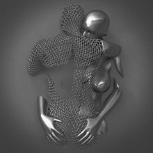 Indlæs billede til gallerivisning Kærlighed hjerte kunst vægmaleri