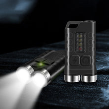 Indlæs billede til gallerivisning Magnetisk mini lommelygte til nøgleringen