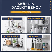 Indlæs billede til gallerivisning Hulfri sømkrog Vægophængningsanordning