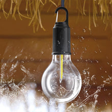 Indlæs billede til gallerivisning 💡 Ny Udendørs Camping Hængende Type-C Opladning Retro Pære Lys💡