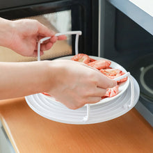 Indlæs billede til gallerivisning Multifunktionelt lagopdelt bakkestativ til mikrobølgeopvarmning