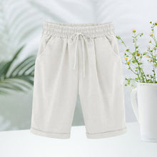 Indlæs billede til gallerivisning Afslappede og behagelige sommershorts med elastisk talje