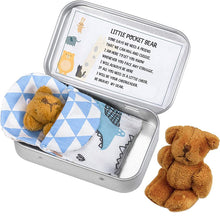 Indlæs billede til gallerivisning Teddy Bear in a Tin Box