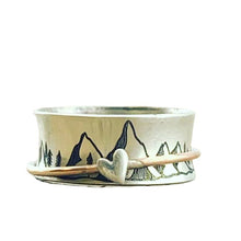 Indlæs billede til gallerivisning Keep Climbing Sølvring