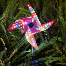 Indlæs billede til gallerivisning Waterproof Solar Garden Windmill Light