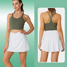 Indlæs billede til gallerivisning Stretchy Tennis skort With Pockets