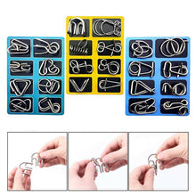 Indlæs billede til gallerivisning Puslespilsringe i metal