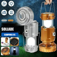 Indlæs billede til gallerivisning 🎐Solar ventilator lys