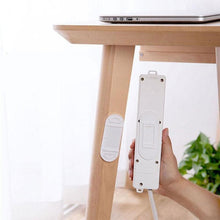 Indlæs billede til gallerivisning Borefri selvklæbende patchpanelholder