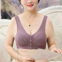 Indlæs billede til gallerivisning Komfortabel bomulds-BH med frontspænde