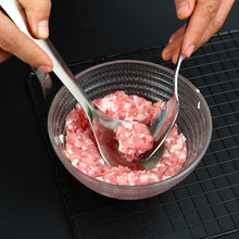 Indlæs billede til gallerivisning Rustfri stålske til kødbollefremstilling