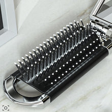 Indlæs billede til gallerivisning Travel Folding Mirror Hair Brush