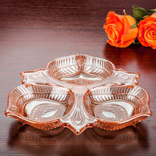 Indlæs billede til gallerivisning Frugtskål i krystalglas