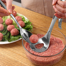 Indlæs billede til gallerivisning Rustfri stålske til kødbollefremstilling