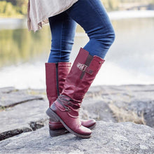 Indlæs billede til gallerivisning Højhælede støvler med lynlås (Dame)