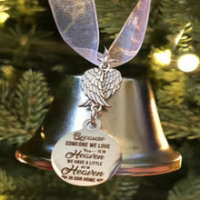 Indlæs billede til gallerivisning Klokke/englevinger juledekoration