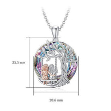 Indlæs billede til gallerivisning Søster på swing halskæde