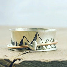 Indlæs billede til gallerivisning Keep Climbing Sølvring