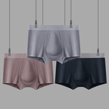 Indlæs billede til gallerivisning Trunks i økologisk latex til mænd med støtteposer