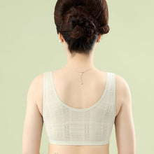 Indlæs billede til gallerivisning Blød og åndbar bomulds-BH med frontspændelukning