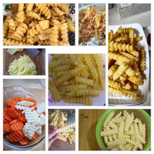 Indlæs billede til gallerivisning Kartoffelkniv til bølgemønster