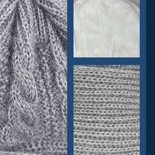 Indlæs billede til gallerivisning 🧶Integreret høreværn Vindtæt kasket Halstørklæde