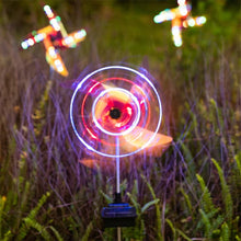 Indlæs billede til gallerivisning Waterproof Solar Garden Windmill Light