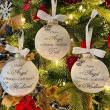 Indlæs billede til gallerivisning Engel i himlen mindesmærke ornament
