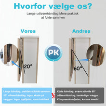 Indlæs billede til gallerivisning Foldbart trekantet skillevægsbeslag