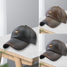 Indlæs billede til gallerivisning New Trendy Leather Cap