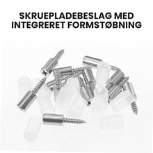 Indlæs billede til gallerivisning Laminatstøttende skruebeslag til skabe