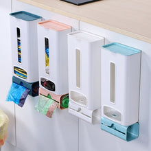 Indlæs billede til gallerivisning Vægmonteret opbevaringsboks til opbevaring af plastikposer til diverse artikler