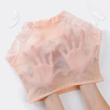 Indlæs billede til gallerivisning Højtaljede blondebroderi trusser