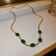 Indlæs billede til gallerivisning Emerald Necklace Bracelet