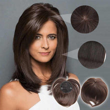 Indlæs billede til gallerivisning Silky Clip-On hår Topper