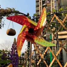 Indlæs billede til gallerivisning Waterproof Solar Garden Windmill Light