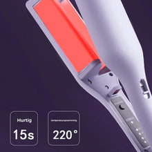 Indlæs billede til gallerivisning Krøllejern med bølgeformet varmeelement