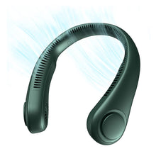 Indlæs billede til gallerivisning 2022 ny bærbar halsventilator med digital skærm