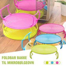 Indlæs billede til gallerivisning Foldebakke til mikrobølgeovn (2 stk)