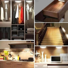 Indlæs billede til gallerivisning LED-belysning med bevægelsessensor til kabinetter