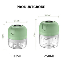 Indlæs billede til gallerivisning USB genopladelig elektrisk hvidløgskværn