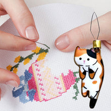 Indlæs billede til gallerivisning Nåletråder i kattemotiv