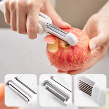 Indlæs billede til gallerivisning 3 in 1 Multifunctional Rotary Paring Knife